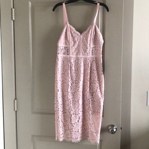 Pastel pink dress